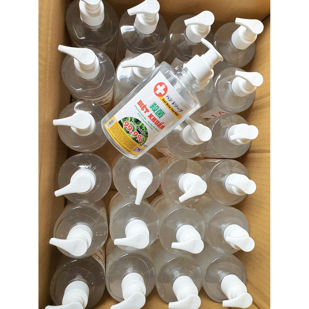 [DIỆT KHUẨN] Bộ 3 chai gel rửa tay khô diệt khuẩn an toàn Mr Fresh 500ml/chai