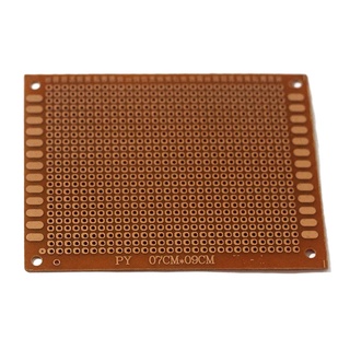 Pcb đục lỗ 7x9cm 1 mặt phủ vàng loại thường