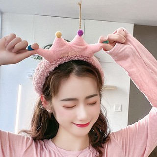 Băng Đô Bờm Cài Tóc Hình Vương Miện KING Cute