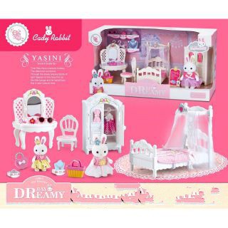 Bộ đồ chơi mô phỏng nấu ăn nhà thỏ, màu sắc thiết kế hài hoà đẹp mắt dành riêng cho bé gái, hàng cao cấp