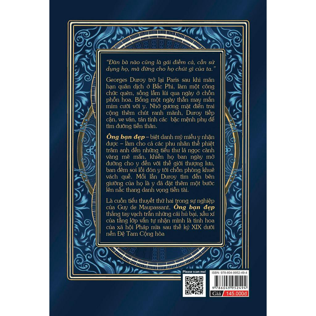 Sách Ông bạn đẹp - Tiểu thuyết - Bách Việt