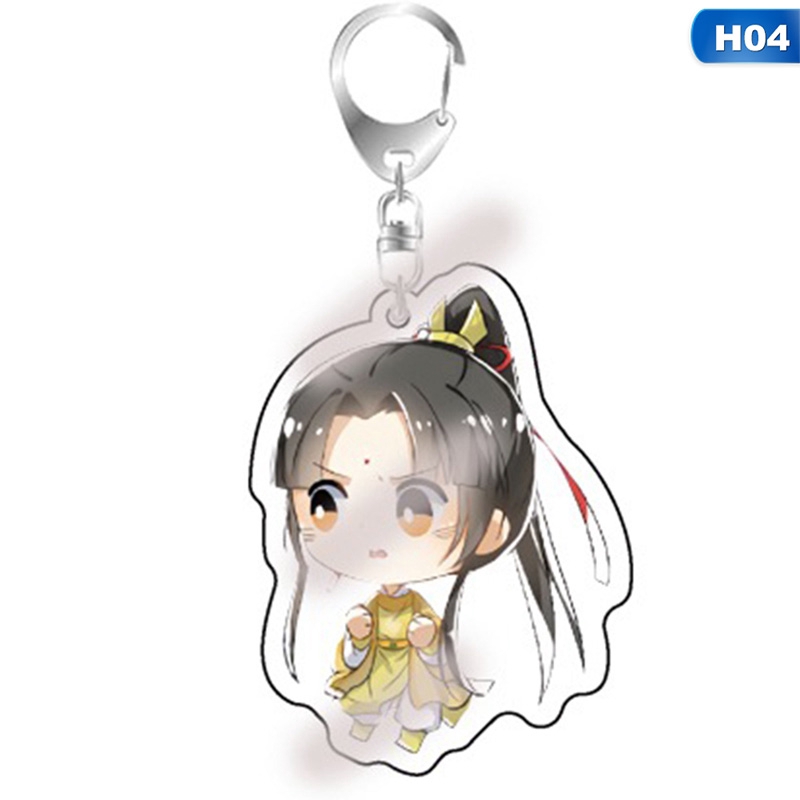 Tmdbyx  Móc chìa khóa mặt hình các nhân vật hoạt hình trung hoa độc đáo