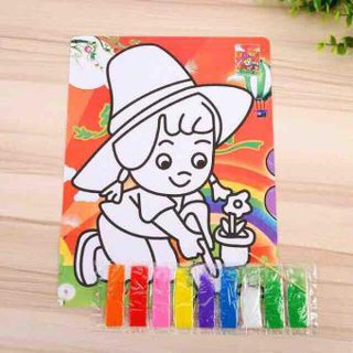 (SỈ) TRANH CÁT CHO BÉ 27X21 CM