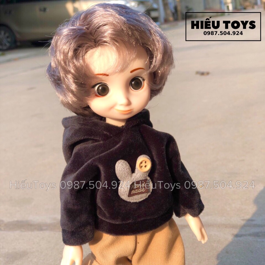 Búp Bê BJD 28cm Bê Bé Trai Phong Cách Cute Đáng Yêu Đồ Chơi Trẻ Em Hiếu Toys