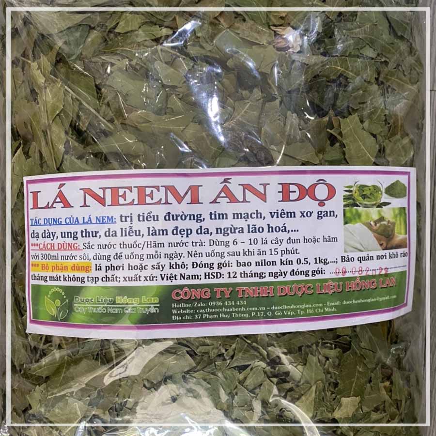 ✅ Lá Neem Ấn Độ khô sạch loại 1 - Hàng chính hãng