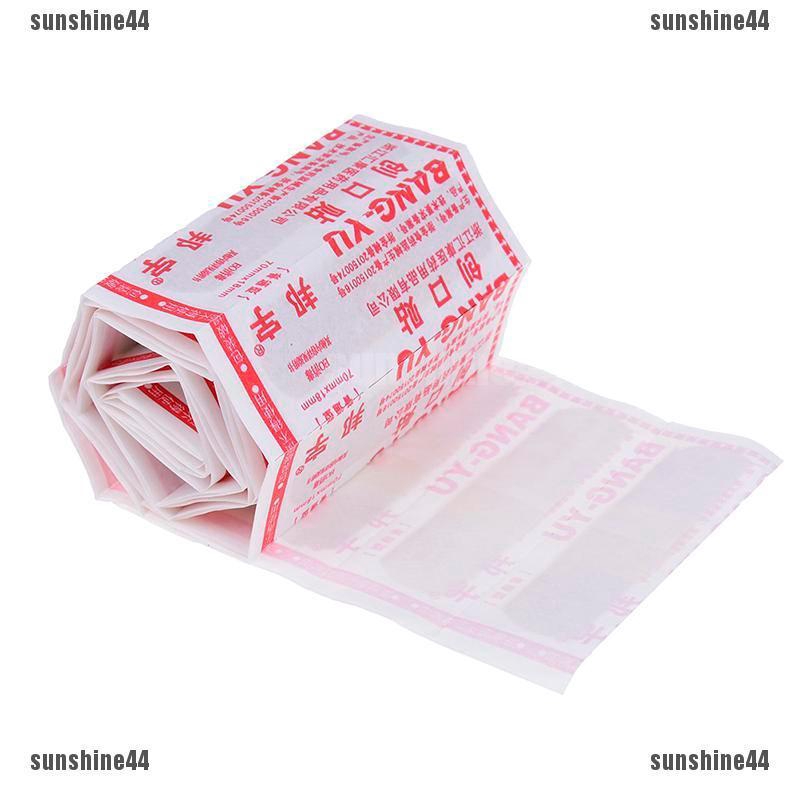 Bộ 50 miếng băng keo cá nhân bằng PE chống thấm nước dành cho cứu thương