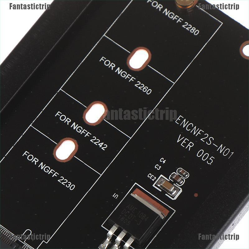 Fantastictrip Metal b+m key m.2 ngff ssd to 2.5 sata 6gb/s adapter card with m2 ngff adapter | BigBuy360 - bigbuy360.vn