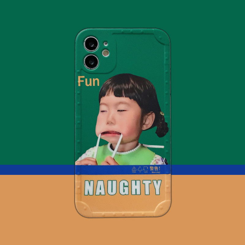 Ốp điện thoại mềm in hình bé gái độc đáo dành cho iPhone 12 Pro 11 PRO MAX X XS MAX XR 8 SE2 7plus | BigBuy360 - bigbuy360.vn
