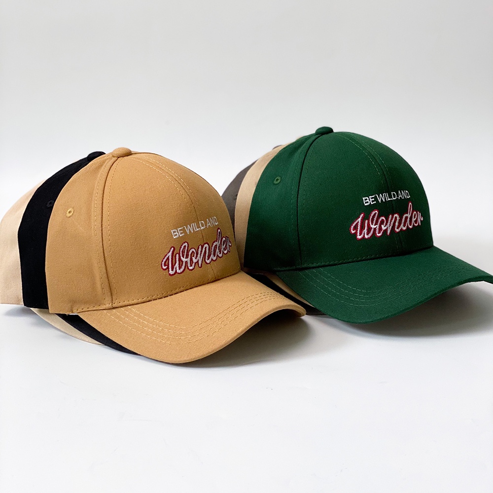 Mũ lưỡi trai thời trang nam nữ thêu chữ Wonder phong cách nón kết đẹp AH1664