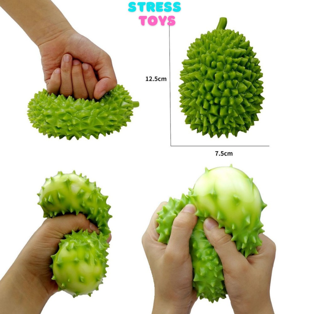 Squishy khổng lồ trái sầu riêng đồ chơi giảm stress bóp tay squishi giá rẻ