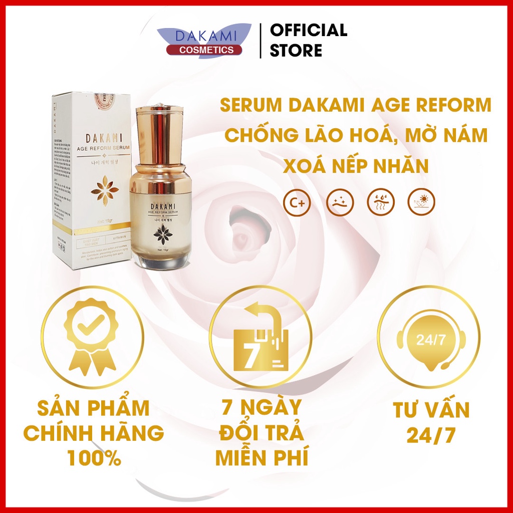 Tinh Chất Toner Dakami Chống Lão Hoá Cao Cấp 15g DAKAMI COSMETIC