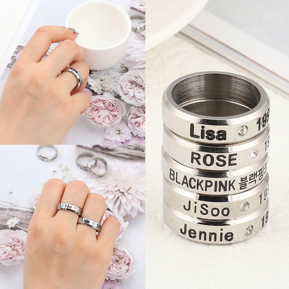 Trang Sức Vòng Cổ Bằng Titan Nhóm Nhạc BLACKPINK Hàn Quốc