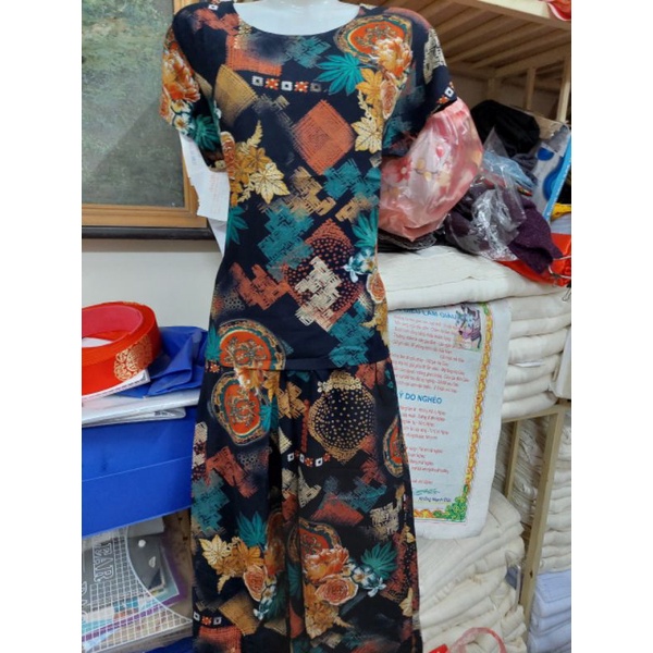 BỘ LANH LỬNG (quần lửng - áo cộc) cho bà cho mẹ