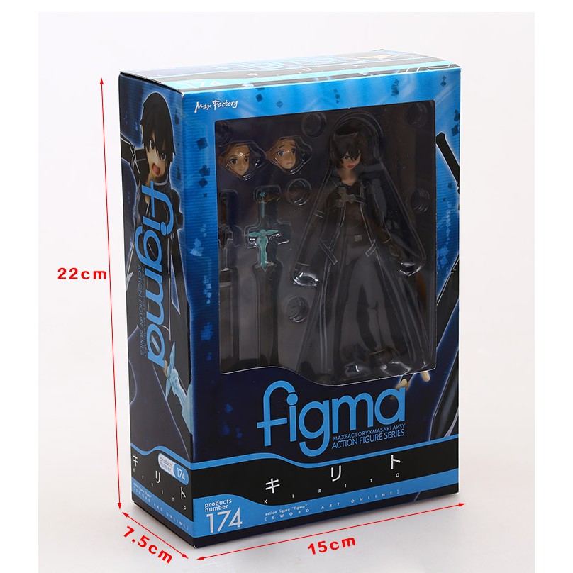 [ToyStory] Mô hình Figma Kirito ALO ver cao 15cm Sword Art Online II Figure 174