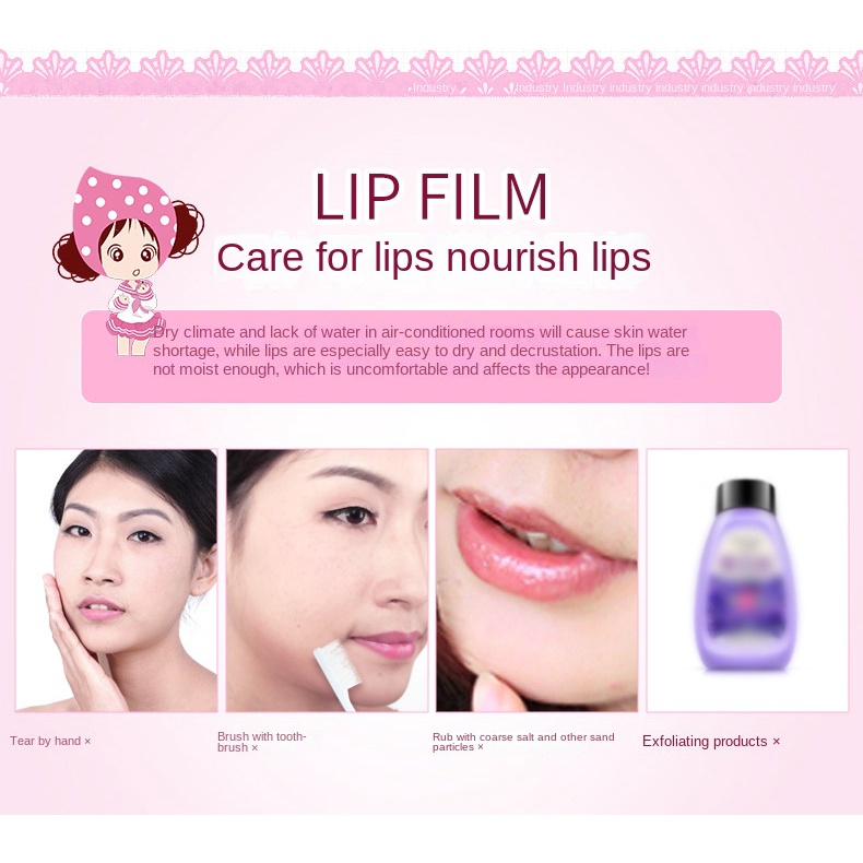 Mặt Nạ Môi Collagen Nuôi Dưỡng Làm Sáng Màu Môi