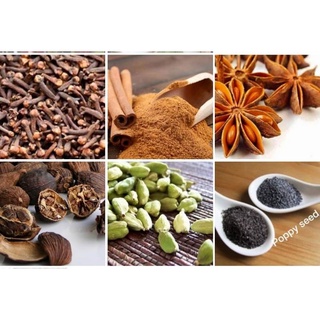 Gia vị nấu phở quế hồi thảo quả đinh hương..