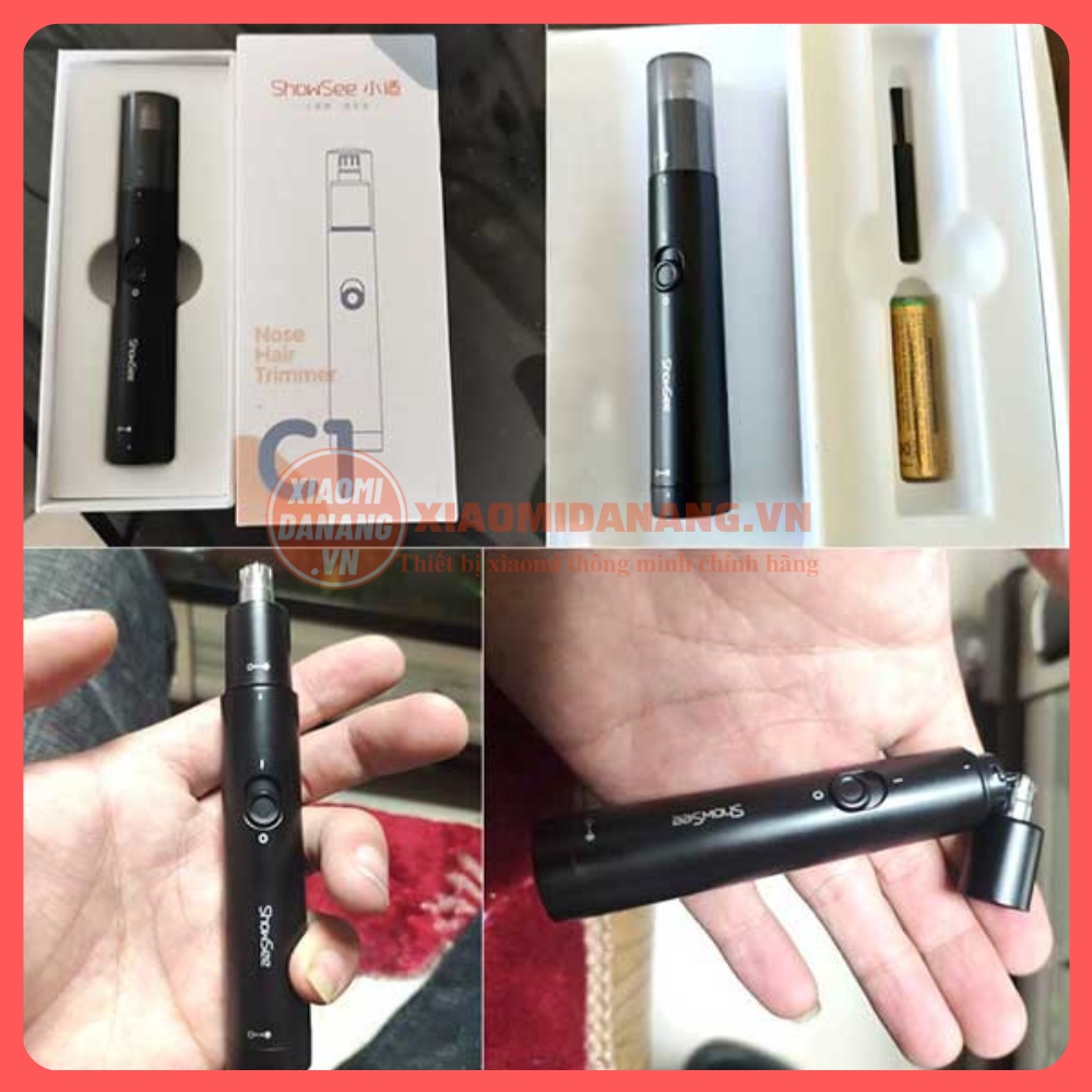 Máy cắt, tỉa lông mũi Xiaomi ShowSee C1-BK