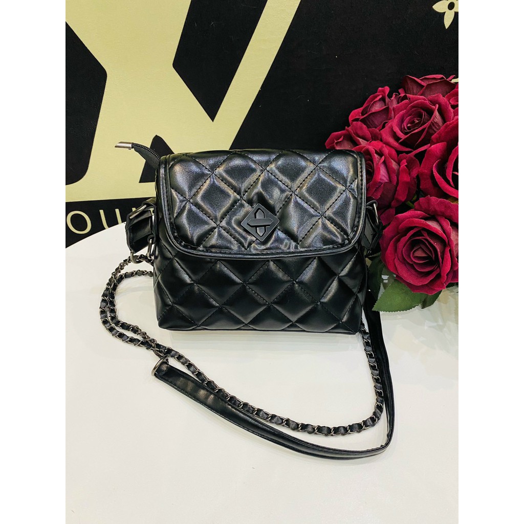 Túi Đeo Chéo Khóa Xoay Thời Trang Hàn Quốc 🧡🧡🧡 Freeship