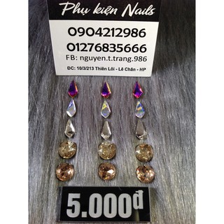 Phụ kiện nails - đá hình (5k/ viên)