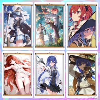 Poster Vải Anime Mushoku Tensei: Isekai Ittara Honki Dasu