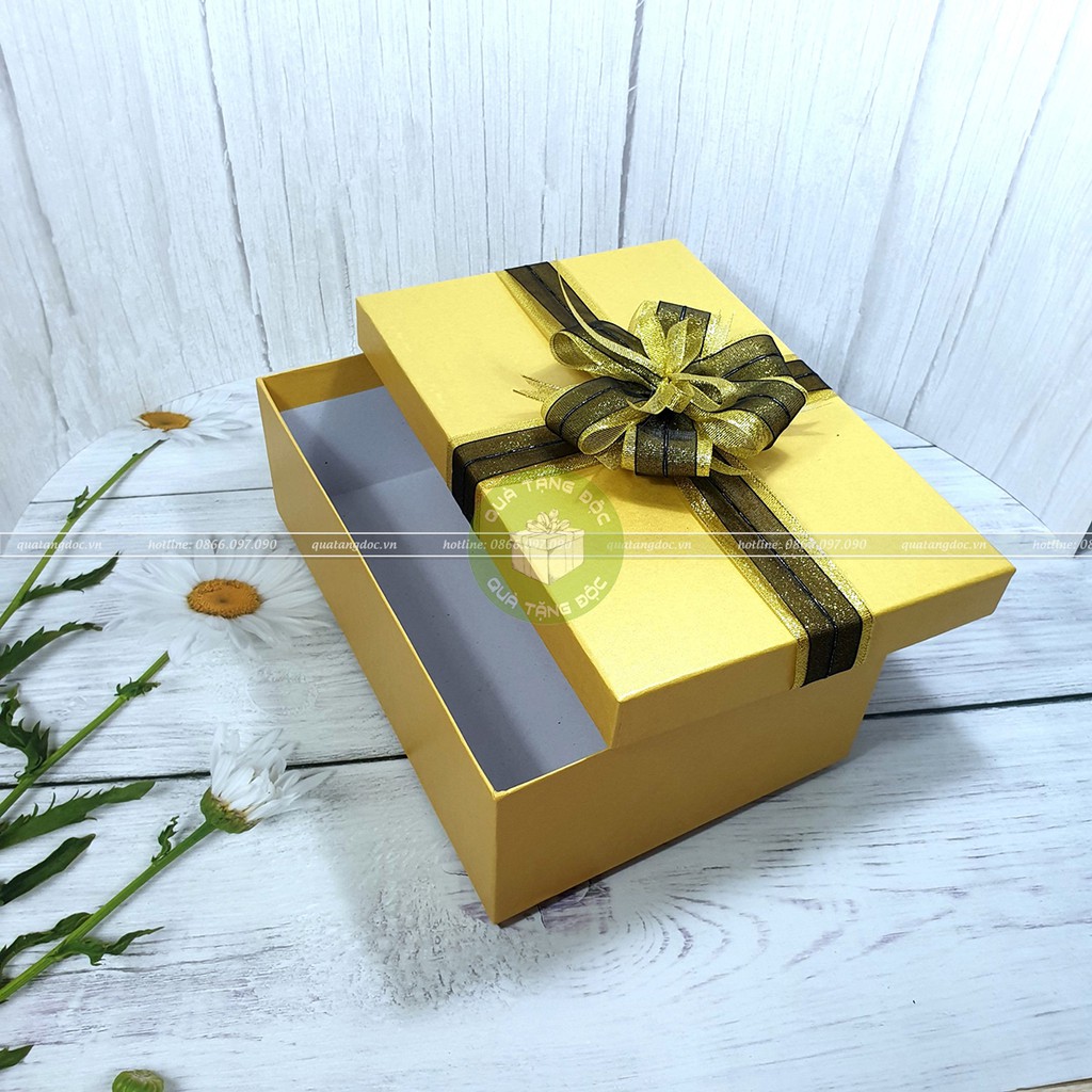 [Tặng thiệp + Giấy rơm] Hộp giấy đựng quà lớn, hộp quà size to 30x20x10 - HQ11 | BigBuy360 - bigbuy360.vn