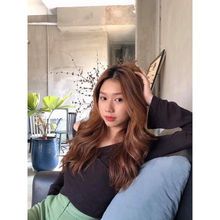 Thuốc nhuộm tóc Nâu hạt dẻ sữa
