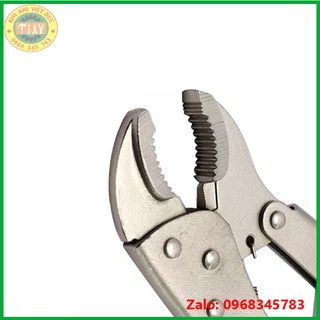 Kìm chết hàm cong Asaki 10 inch