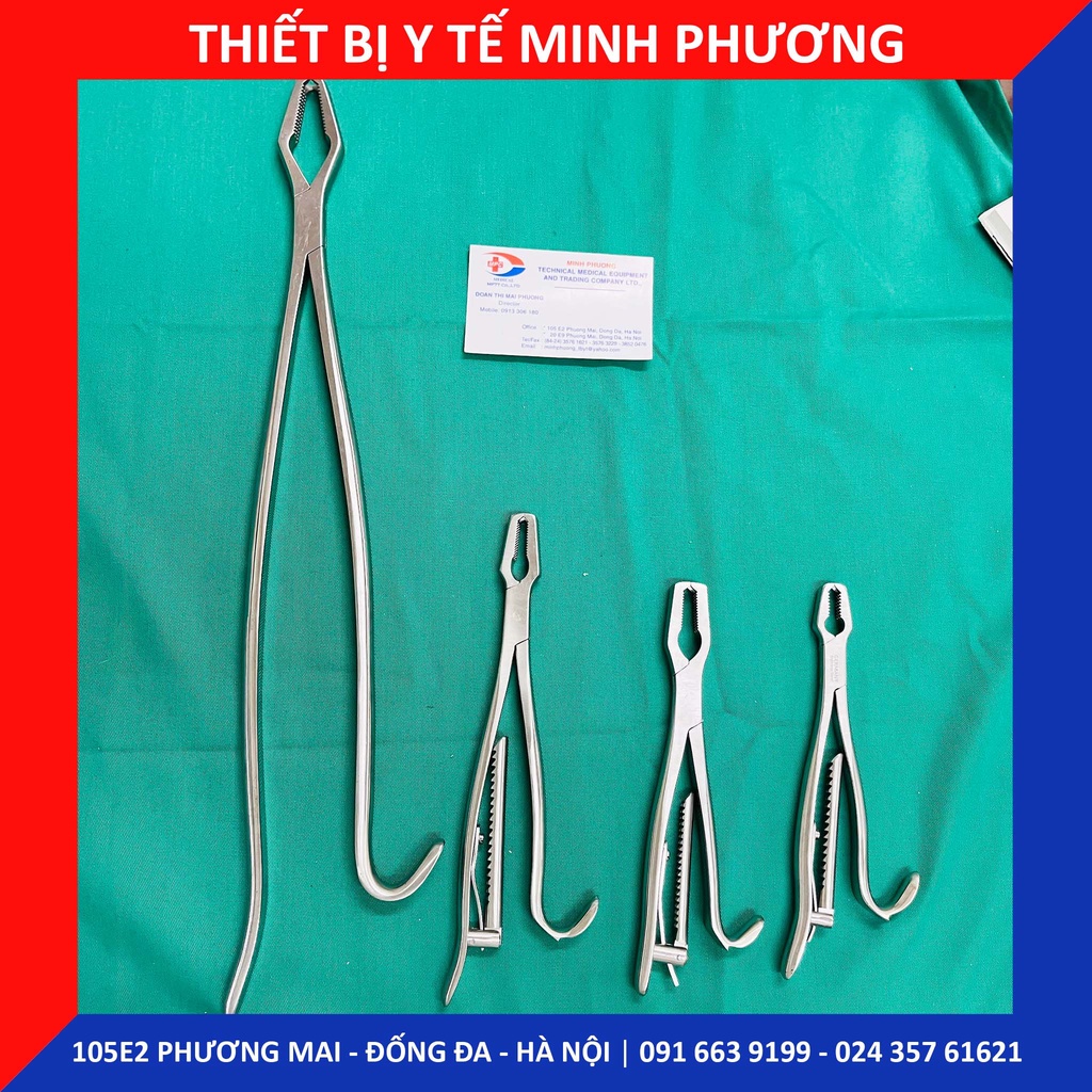Kìm giữ xương thẳng Công nghệ Đức