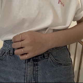 basic ring silver925