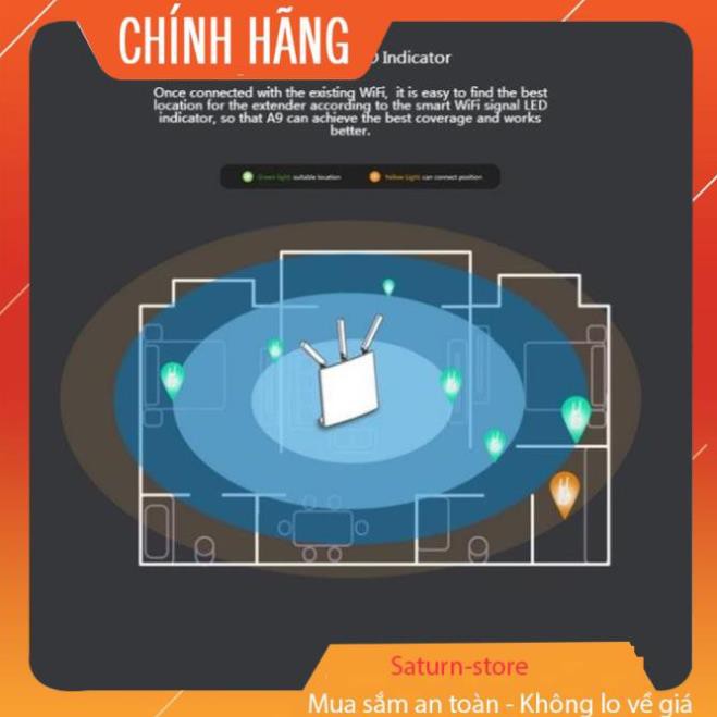 Cục câu wifi Tenda A9-2020 chính hãng, bảo hành uy tín 1 đổi 1 | BigBuy360 - bigbuy360.vn