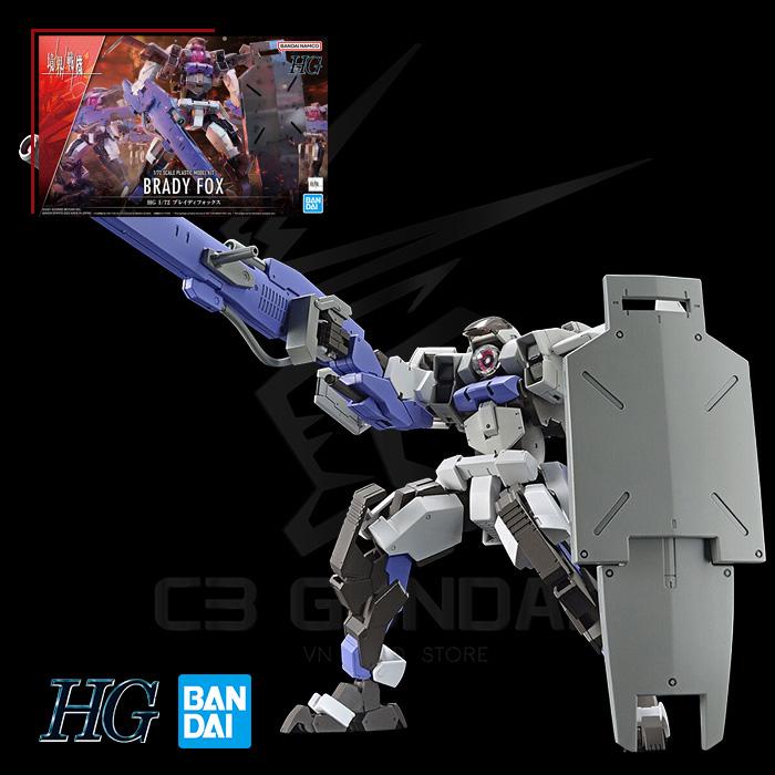 MÔ HÌNH HG 1/72 BRADY FOX Kyoukai Senki ĐỒ CHƠI LẮP RÁP GUNDAM GUNPLA CHÍNH HÃNG NHẬT BẢN