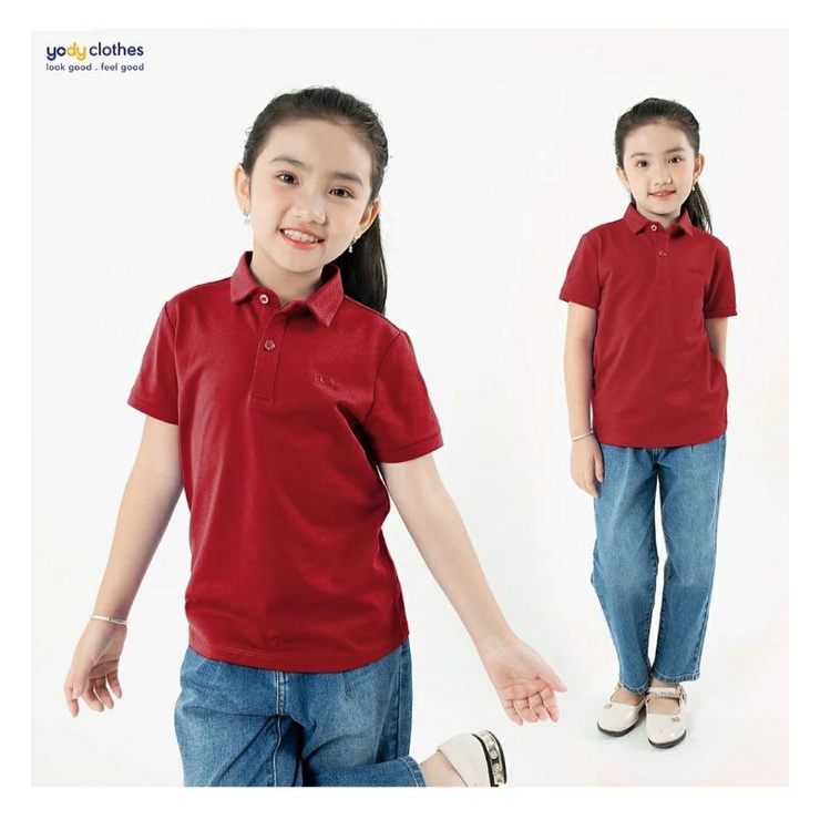 Áo polo trẻ em unisex Yody