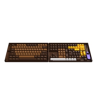 Bộ keycap AKKO Chocolate (PBT DoubleShot/ ASA profile/ 178 nút)