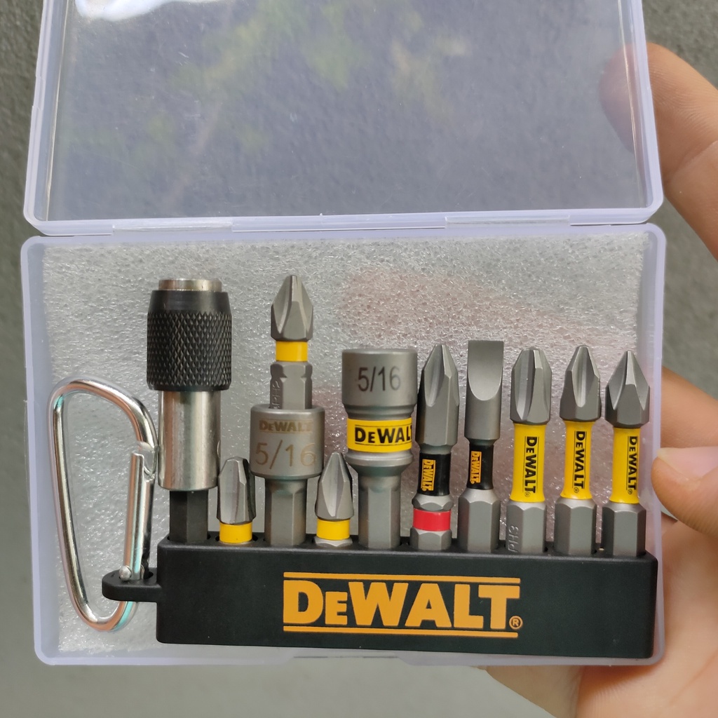 Combo Mũi Vít - Đầu Bắn Tôn Chính Hãng DEWALT