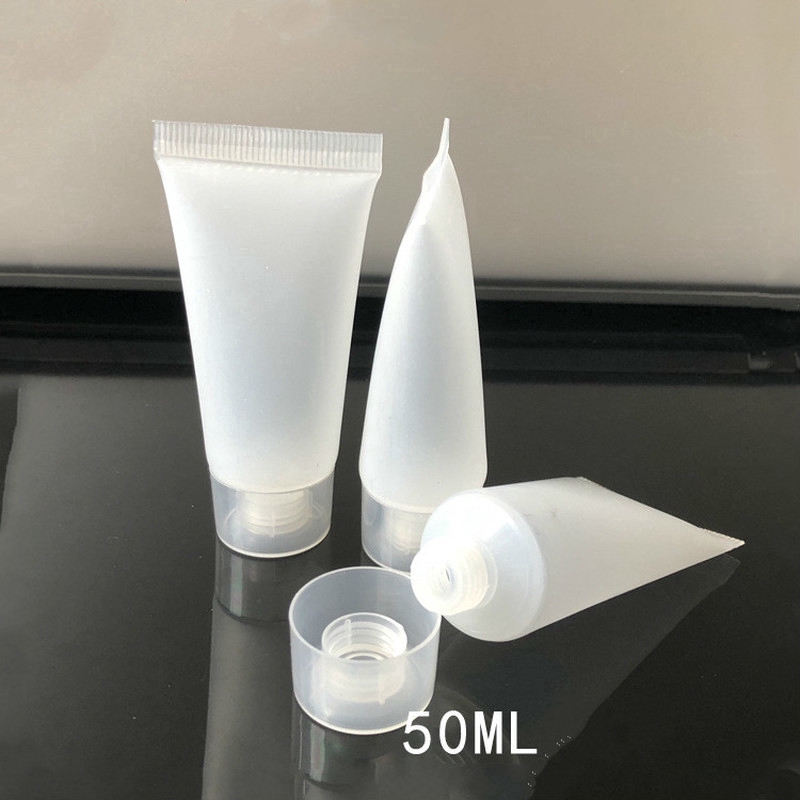 [Hàng mới về] Chai rỗng đựng mỹ phẩm mặt nhám dạng bóp có thể đổ đầy lại 20/30/50/100ml