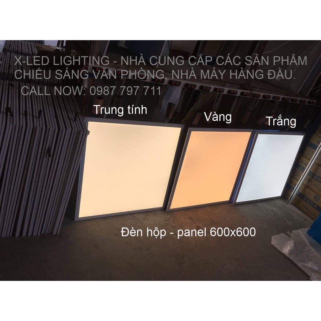 ĐÈN TRẦN  THẢ VĂN PHÒNG, ĐÈN PANEL 600x600, ĐÈN HỘP - 48W