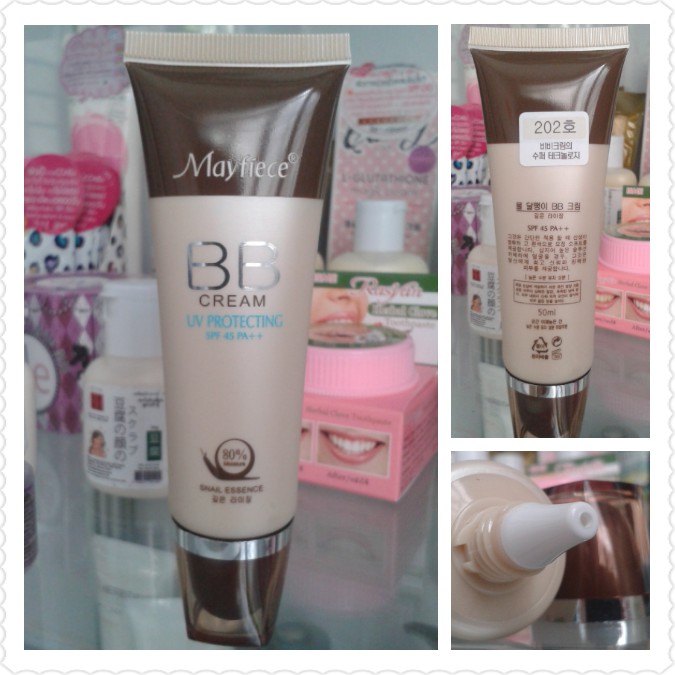 Kem nền BB Mayfiece ốc sên SPF 45