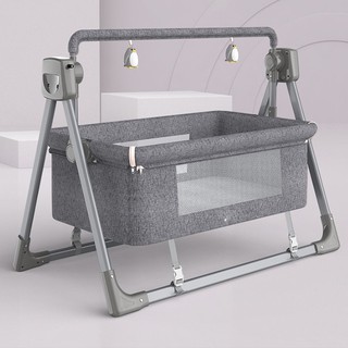 Nôi võng điện tự động dành cho em bé có khiển