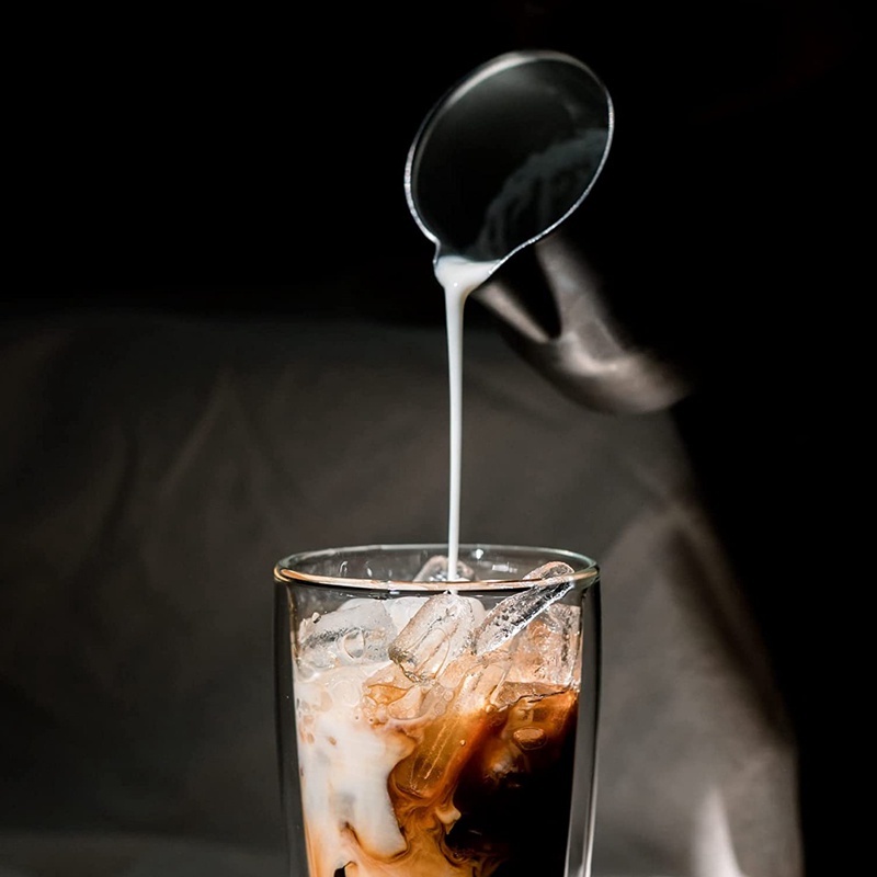 Ấm Đun Cà Phê Và Bơ Mini Bằng Thép Không Gỉ Có Vòi Rót - (600Ml)