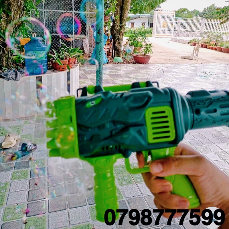 Súng bắn bong bóng khủng long