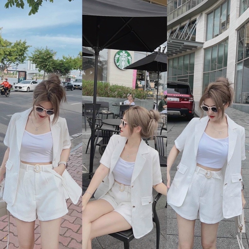 Set vest 4 món chuẩn xinh