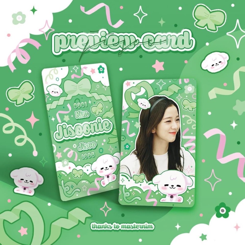 card des blackpink ( hàng có sẵn )