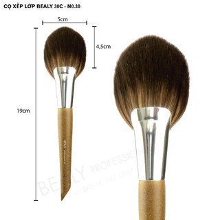 Cọ Phủ Phấn Dạng Quạt Bealy CXL30C- NO.28 (VER.3)