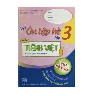 Sách - vở ôn tập hè tiếng việt lớp 3