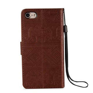 Elephant Case For Apple iPhone 7 Flip Wallet Leather Cover Phone Case