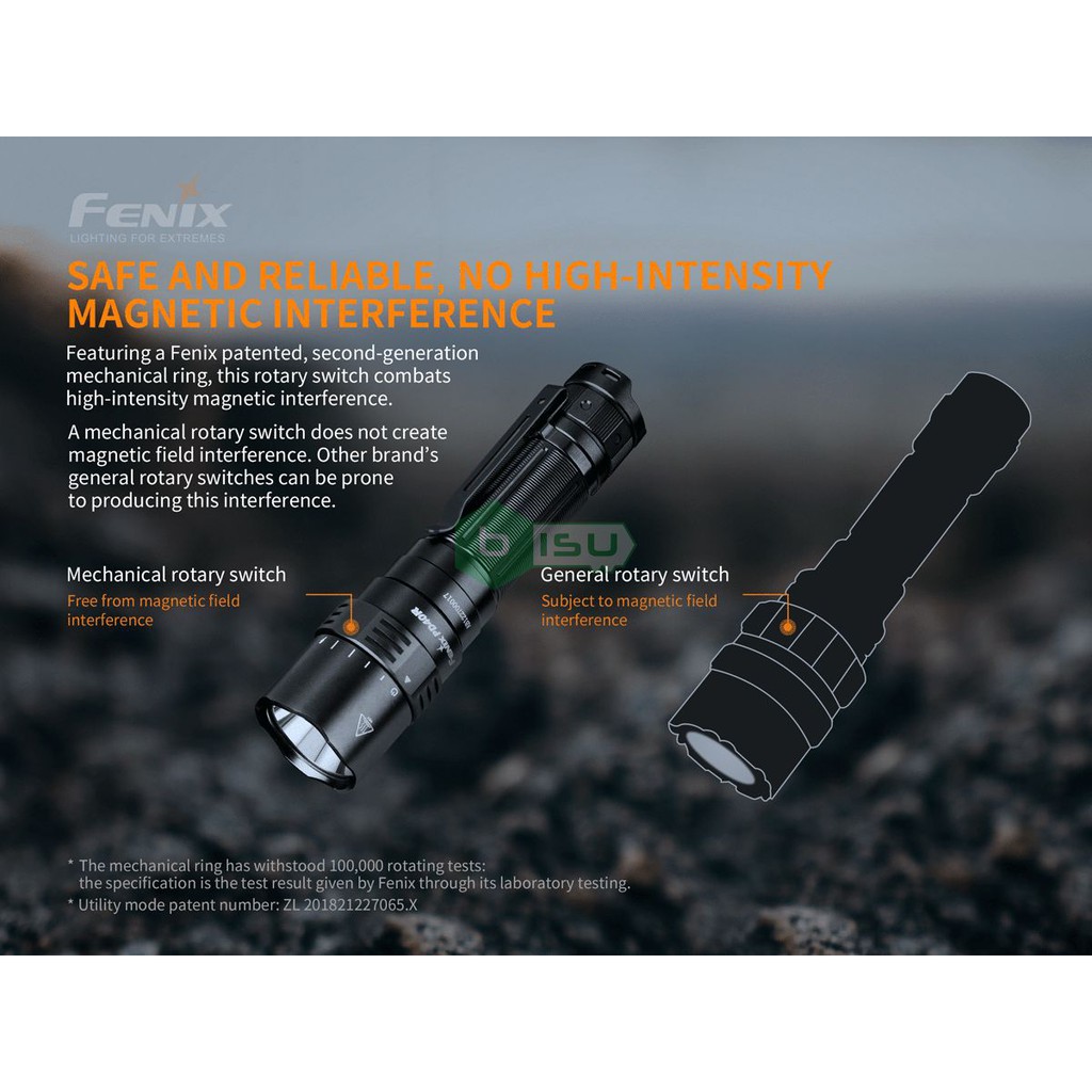 ĐẠI LÝ ĐỘC QUYỀN FENIX - Đèn pin Fenix - PD40R V2.0 - 3000lumens