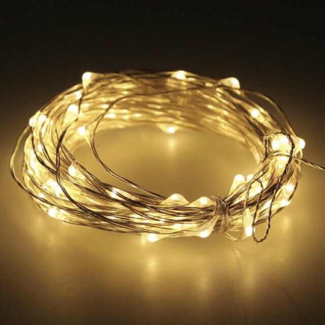 Fairy light chạy pin dài 2 mét lung linh đã có kèm pin