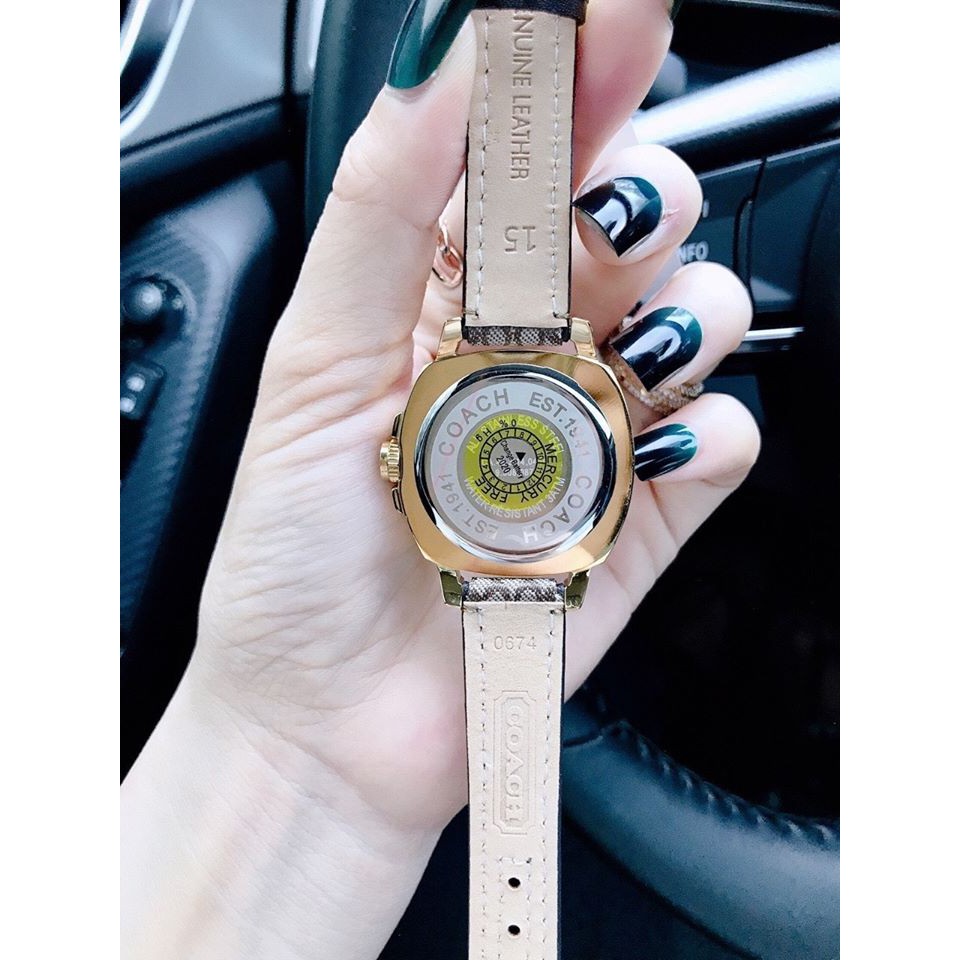 Đồng hồ nữ chính hãng coach Delancey siêu xịn xò fullbox