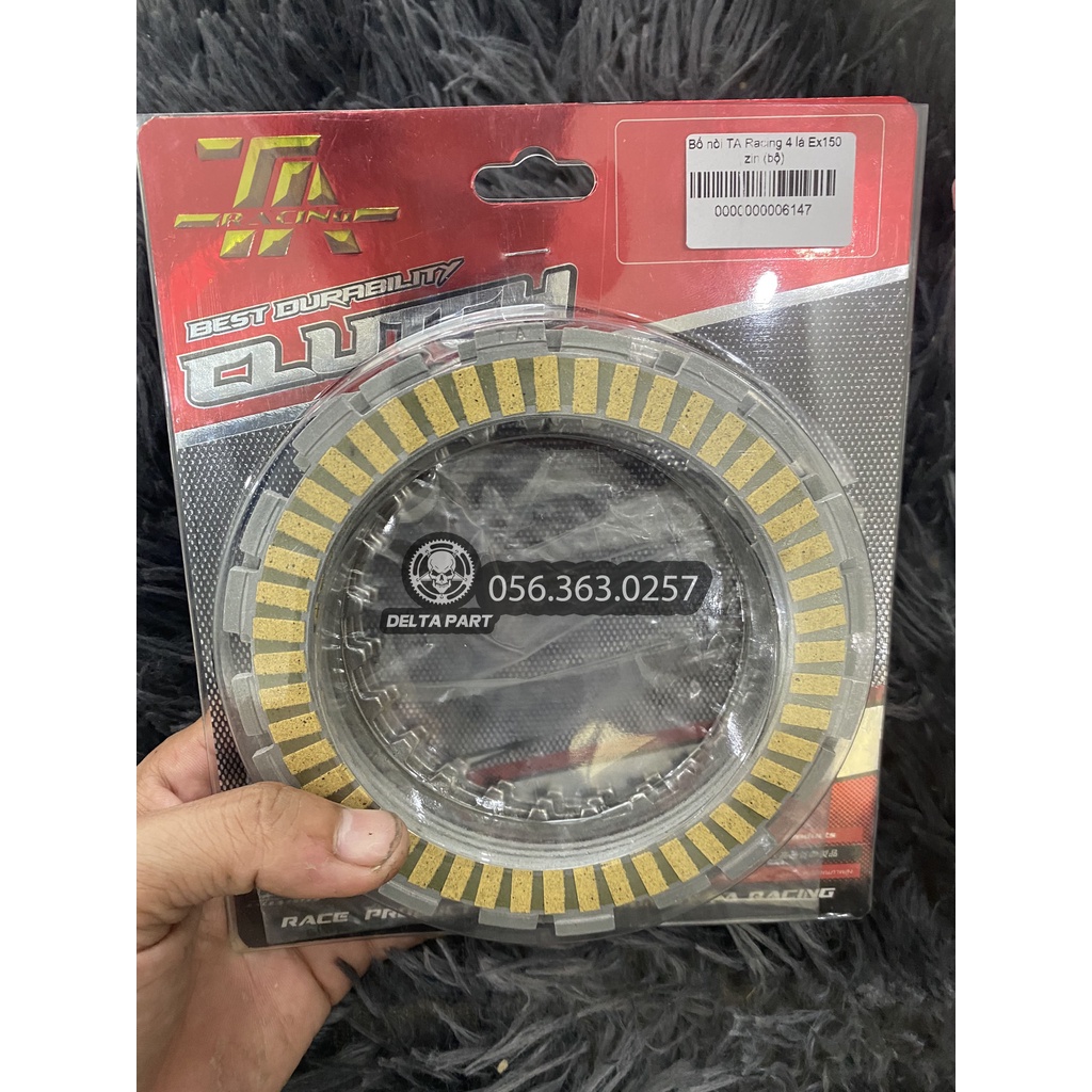 COMBO Lá bố nồi TA RACING + lá sắt cho Exciter 150