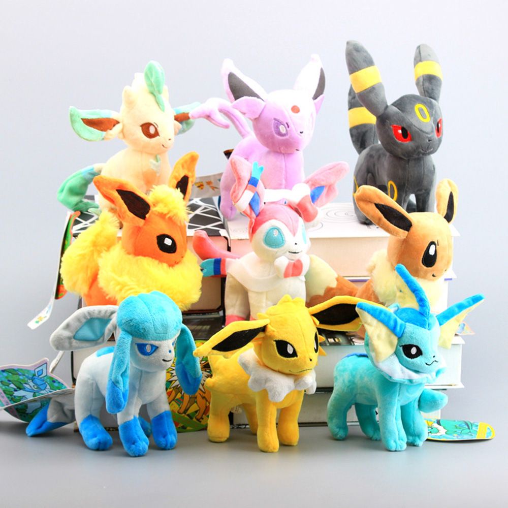 Đồ chơi nhồi bông hình nhân vật trong phim hoạt hình Pokemon 20cm bằng cotton mềm